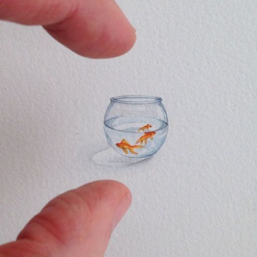 Adorable Miniature Paintings Of Everyday Items