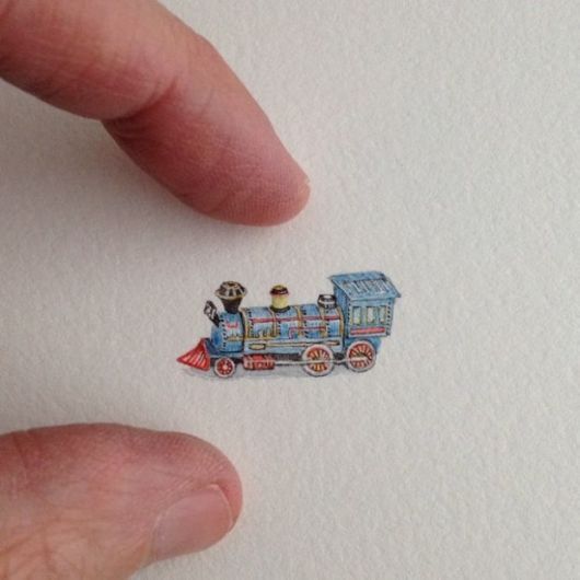 Adorable Miniature Paintings Of Everyday Items