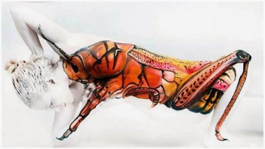 Amazing Body Painting Art By Gesine Marwedel
