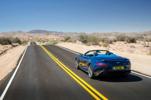 The Aston Martin Vanquish Volante