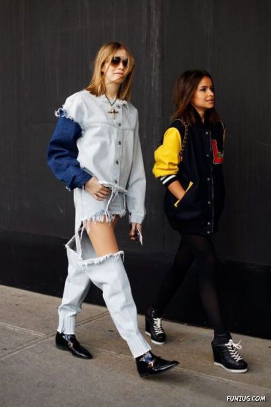 Unusual Fashion On The Streets