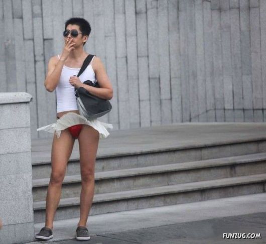 Unusual Fashion On The Streets