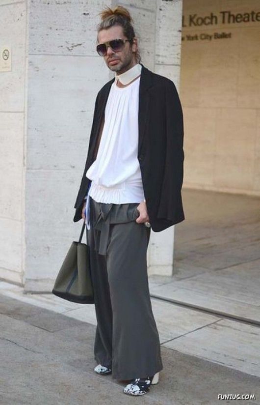 Unusual Fashion On The Streets