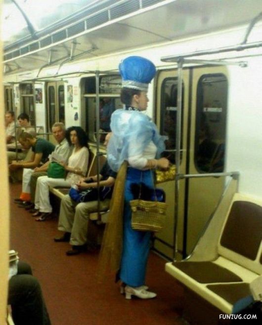 Unusual Fashion On The Streets