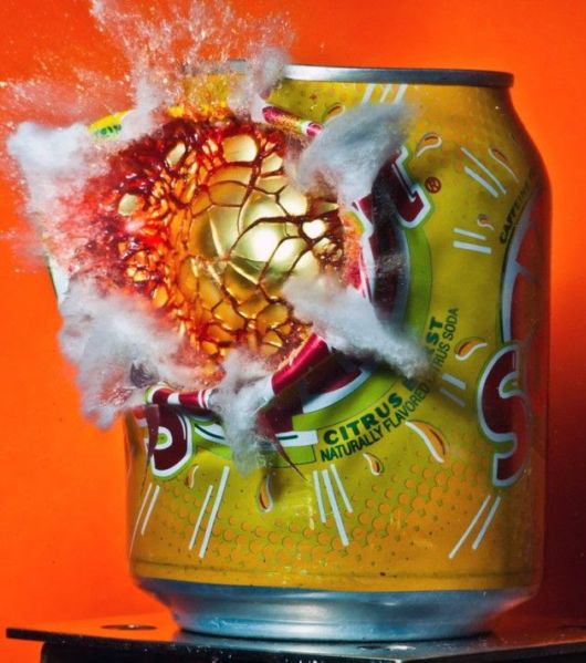 Exploding Food High Speed Photography