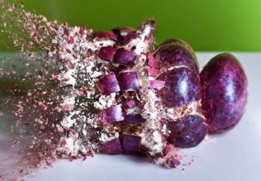 Exploding Food High Speed Photography