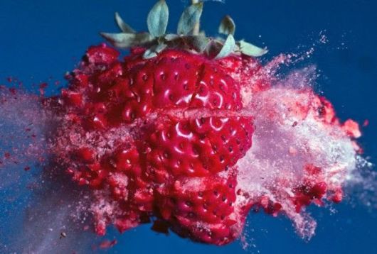 Exploding Food High Speed Photography