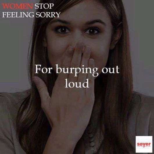 Women Stop Feeling Sorry