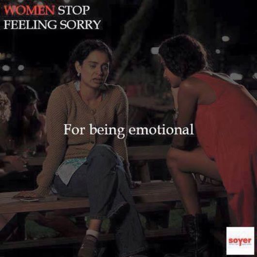 Women Stop Feeling Sorry