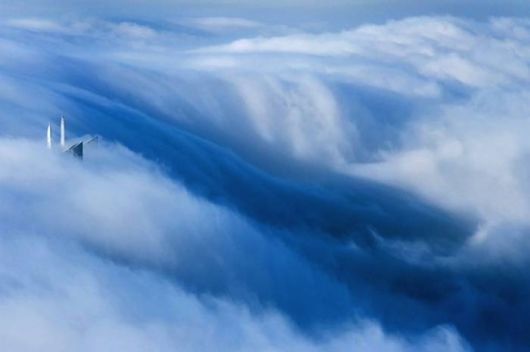 A Blanket Of Fog Covers Dubai
