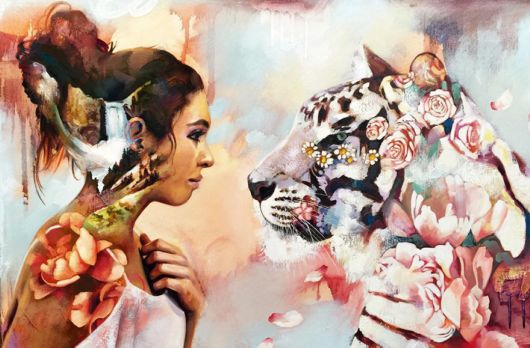Super Talented 16-Year-Old Artist Turns Her Wildest Dreams Into Paintings