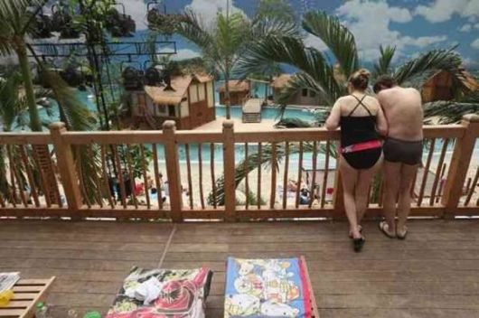 A Man-Made Tropical Island Resort In Germany
