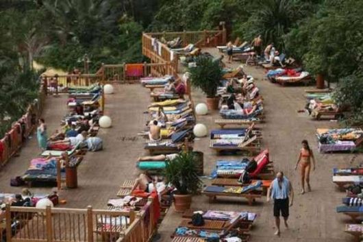 A Man-Made Tropical Island Resort In Germany