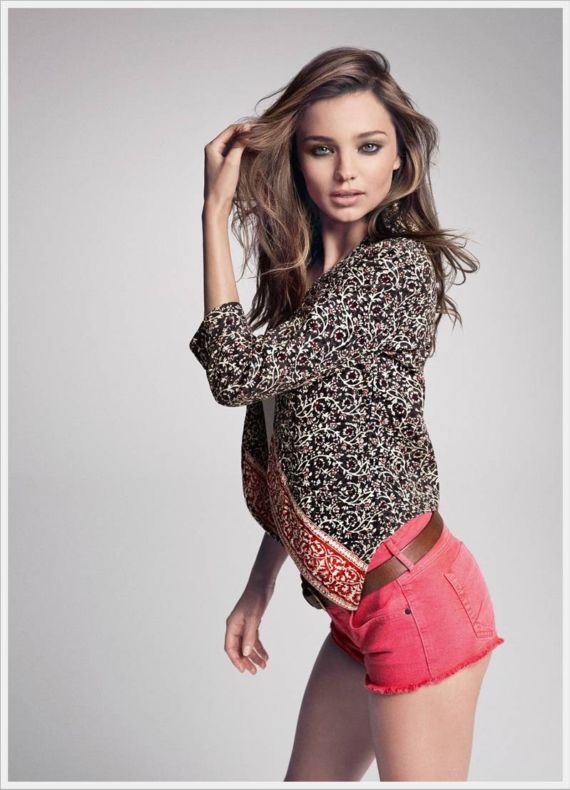 Gorgeous Miranda Kerr Shoots For Mango Spring 