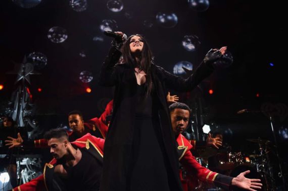 Selena Gomez Performs At Q102s Jingle Ball 2015