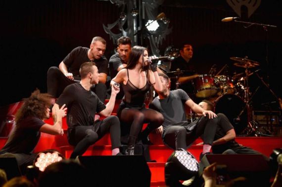 Selena Gomez Performs At Q102s Jingle Ball 2015