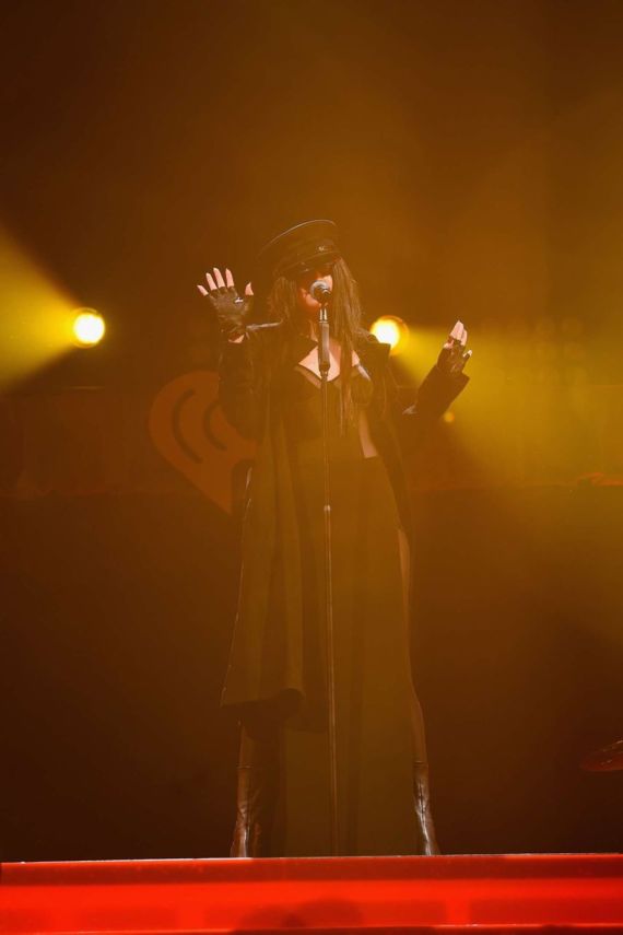 Selena Gomez Performs At Q102s Jingle Ball 2015