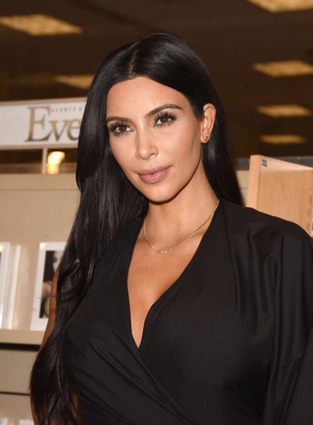 Kim Kardashian For Selfish Book Signing In LA