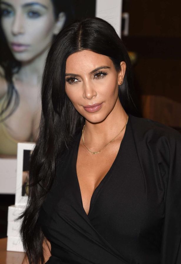 Kim Kardashian For Selfish Book Signing In LA