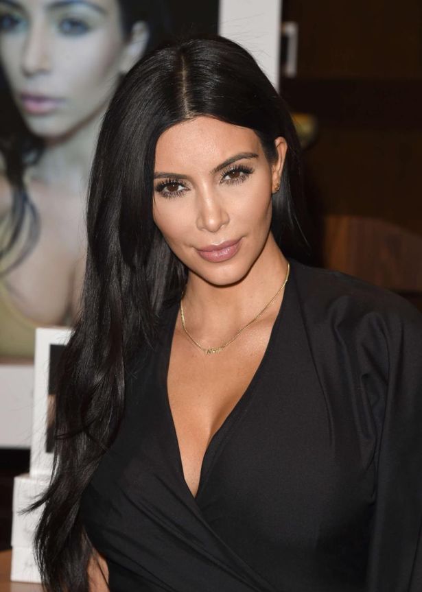 Kim Kardashian For Selfish Book Signing In LA