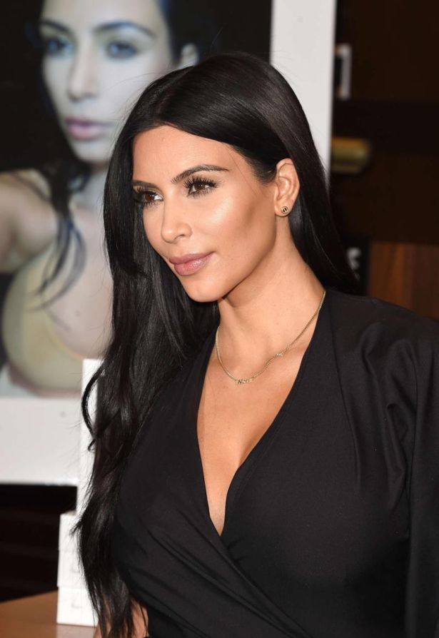 Kim Kardashian For Selfish Book Signing In LA