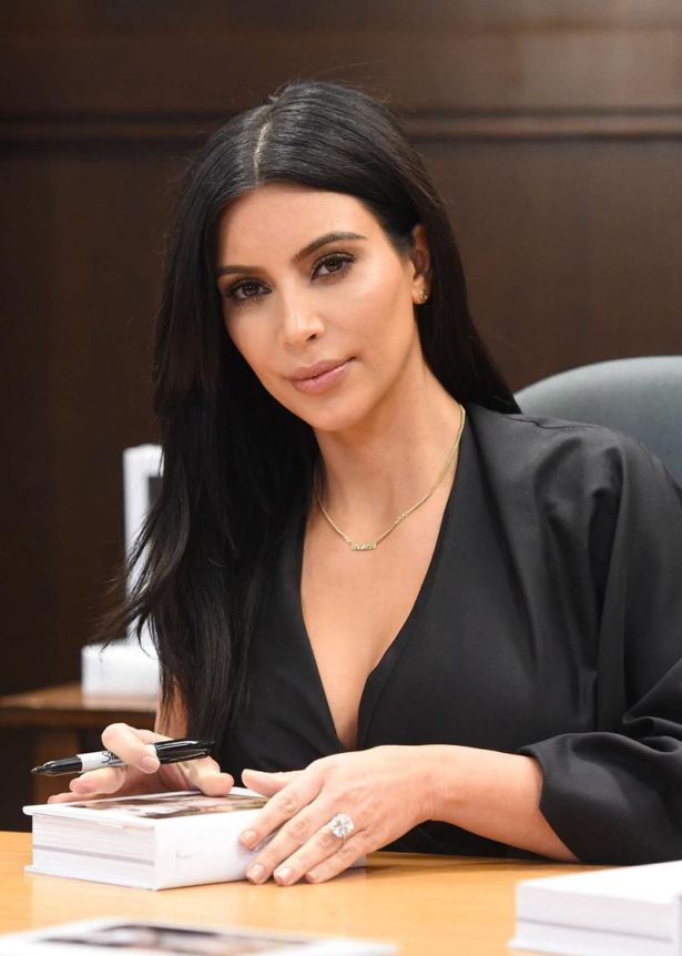 Kim Kardashian For Selfish Book Signing In LA