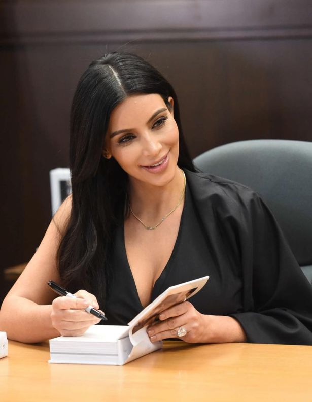 Kim Kardashian For Selfish Book Signing In LA