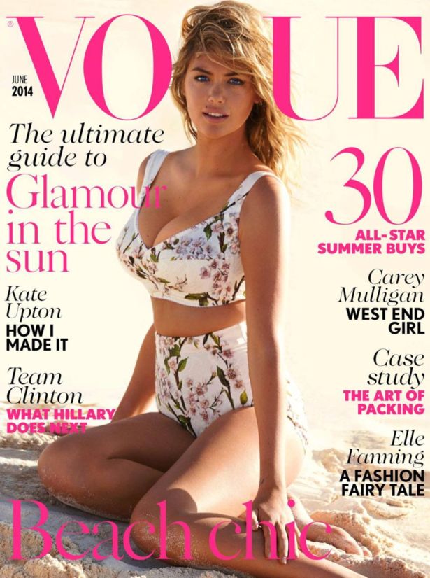 Kate Upton For Vogue UK
