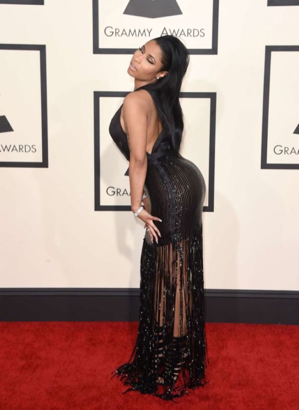 Nicki Minaj Attends 2015 GRAMMY Awards