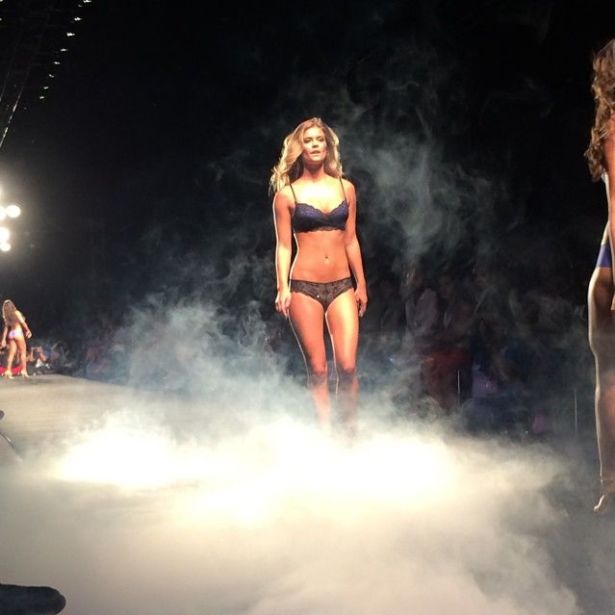 Nina Agdal At Leonisa Fashion Show In Colombia