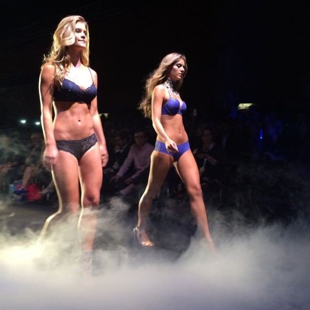 Nina Agdal At Leonisa Fashion Show In Colombia