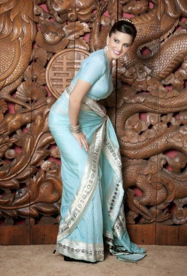Sunny In Traditional Saree Photoshoot