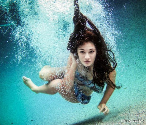The Underwater Beauties In The Blue
