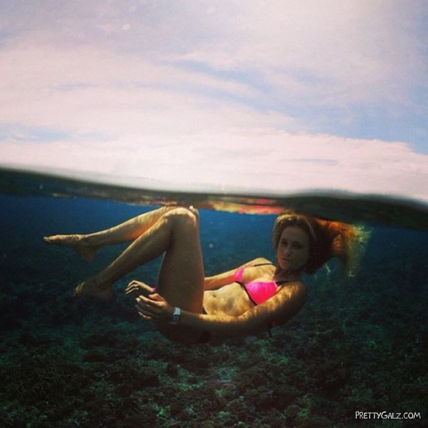 The Underwater Beauties In The Blue