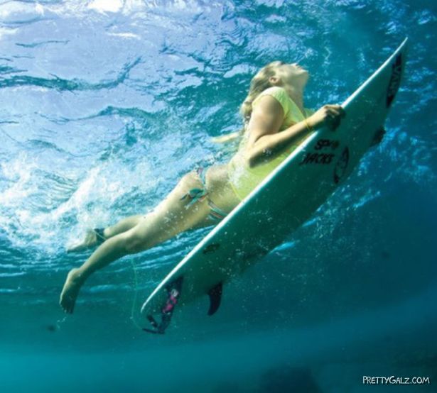 The Underwater Beauties In The Blue