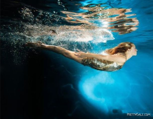 The Underwater Beauties In The Blue