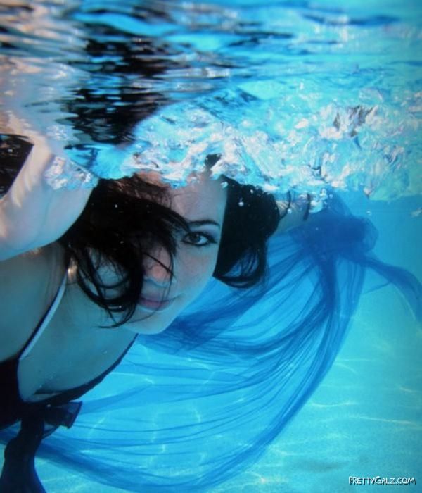 The Underwater Beauties In The Blue